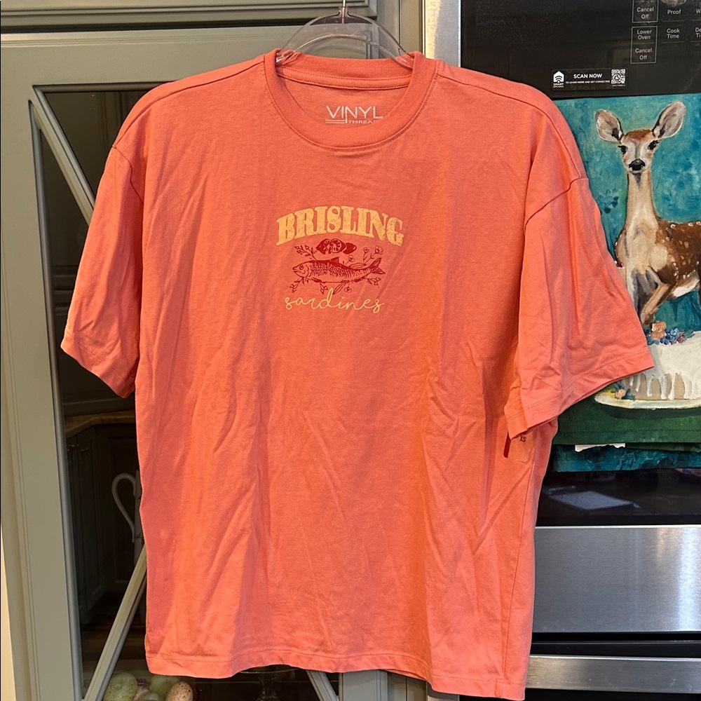 Vinyl Threads Sardine Cotton Short Sleeve Graphic Tee XS
